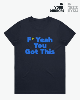 Women’s “You Got This” Cancer Support Tee — Electric Attitude