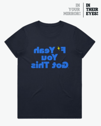 Women’s “You Got This” Cancer Support Tee — Electric Attitude