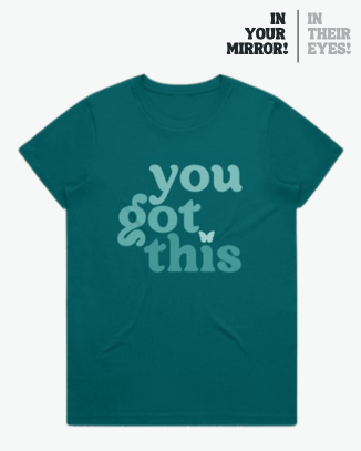 Women’s “You Got This” Cancer Support Tee — Flutter Power