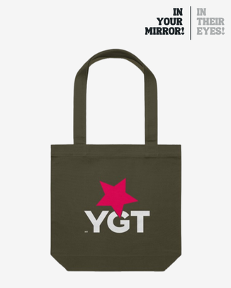 The YGT Carrier Tote in Shine On